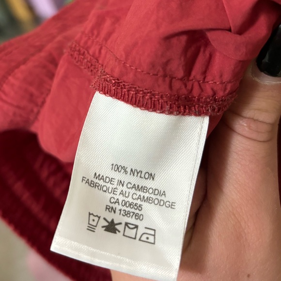 Hyba dark red athletic shorts size 2X - Picture 3 of 3